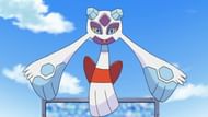 Paul's Froslass in the Pokemon anime (Image via The Pokemon Company)